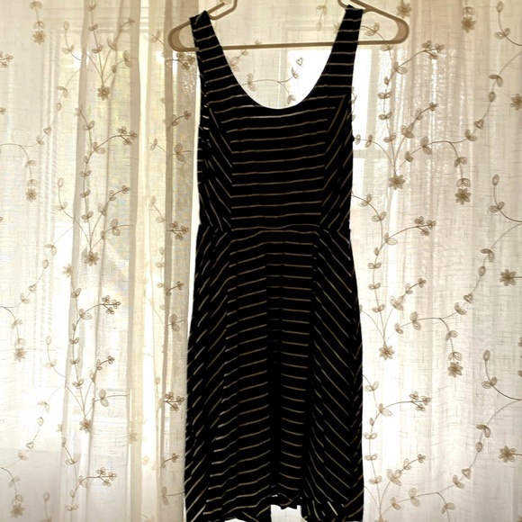 Casual jersey striped dress - Picture 1 of 3